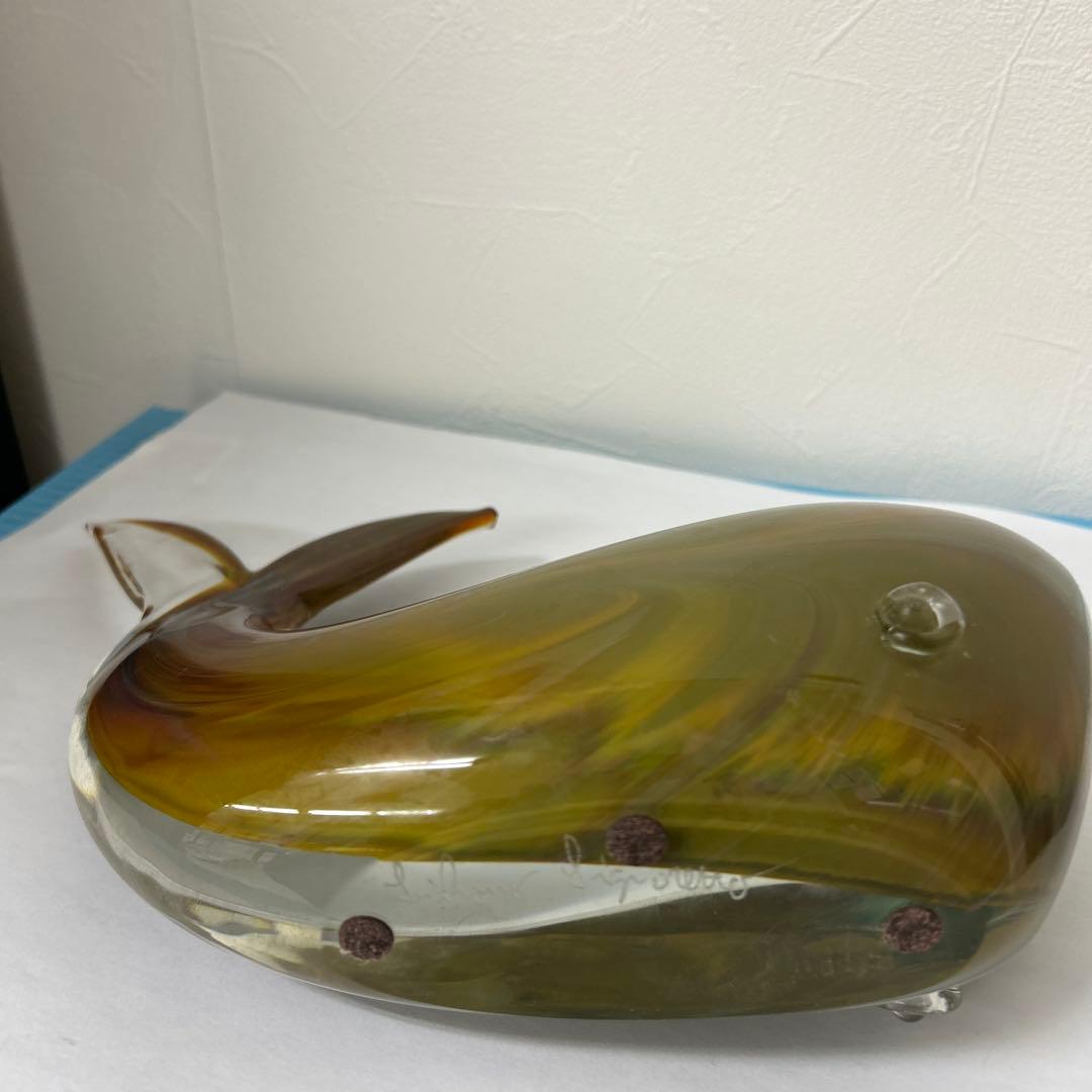 ムラーノガラス　　クジラ