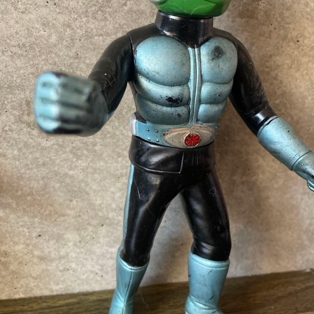 当時物仮面ライダー１号ソフビミドルサイズ