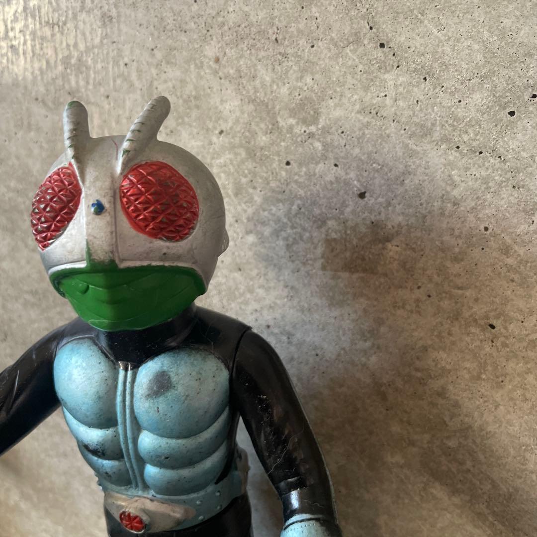 当時物仮面ライダー１号ソフビミドルサイズ