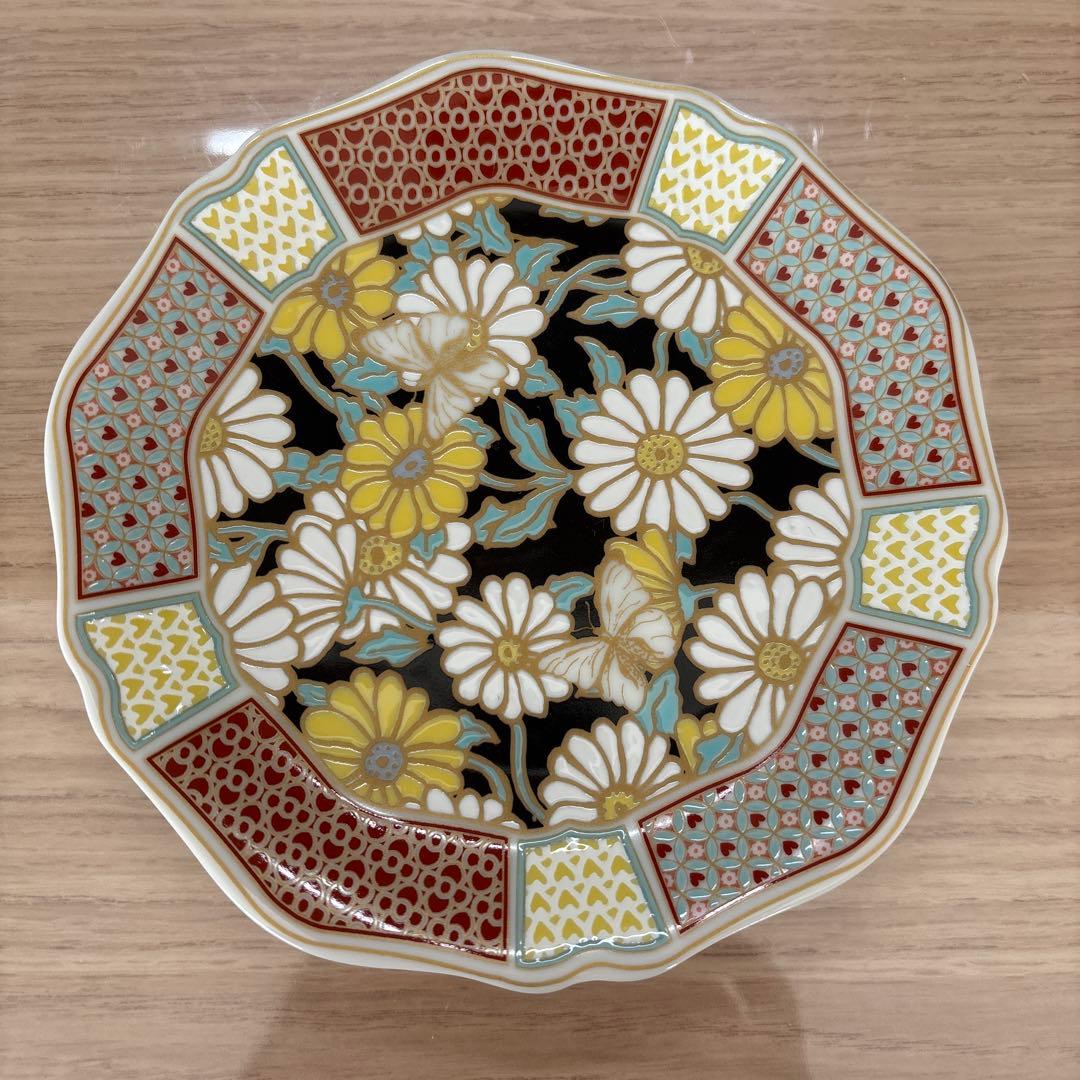 アフタヌーンティー　ナタリーレテ 九谷焼中皿　２枚セット