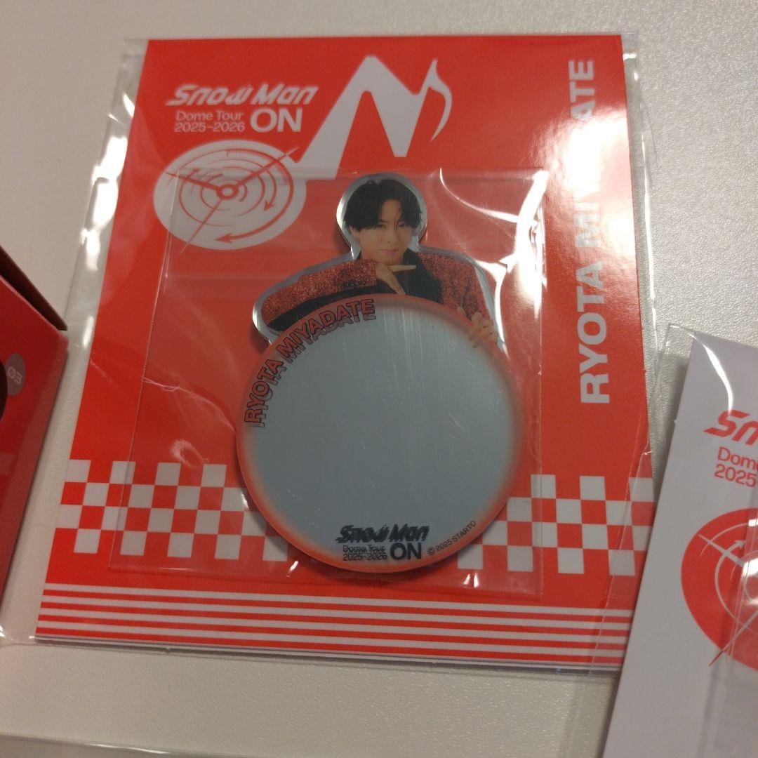 Man Dome Tour 2025 ON 宮舘涼太さん　４点セット
