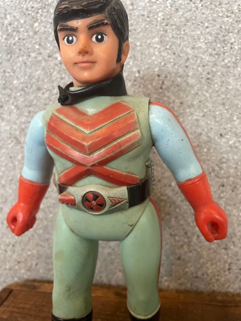 ブルマァク　「仮面ライダーX」 ソフビ バンダイ 現状 ポピー 面トレ