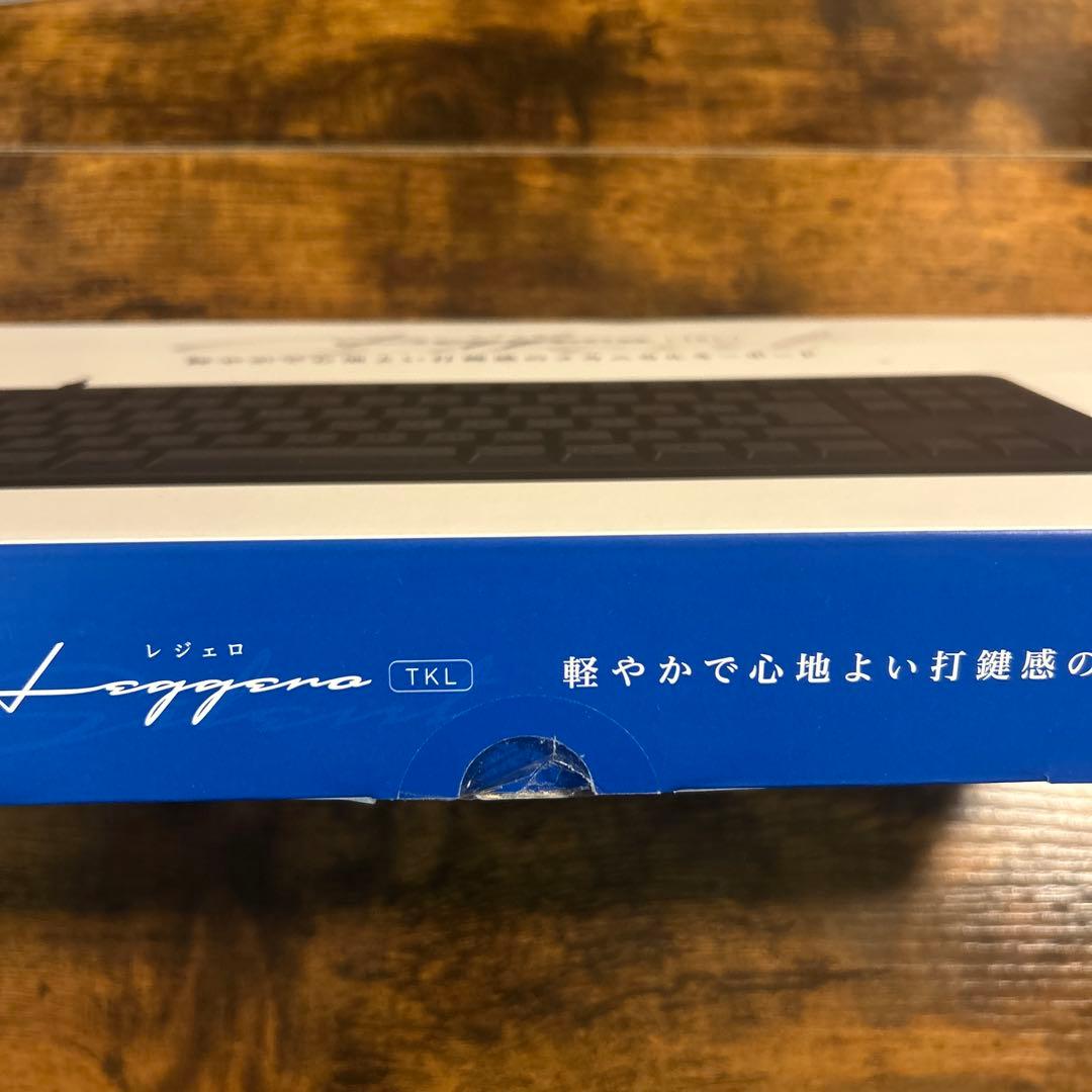 エレコム キーボード Leggero 静音 有線 赤軸 ブラック
