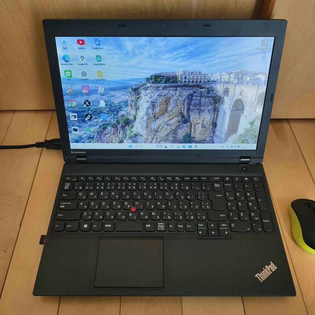 ✨ThinkPad✨最新Win11/爆速SSD/テンキー/無線マウス/Wi-Fi