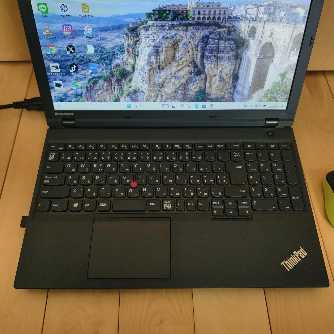 ✨ThinkPad✨最新Win11/爆速SSD/テンキー/無線マウス/Wi-Fi