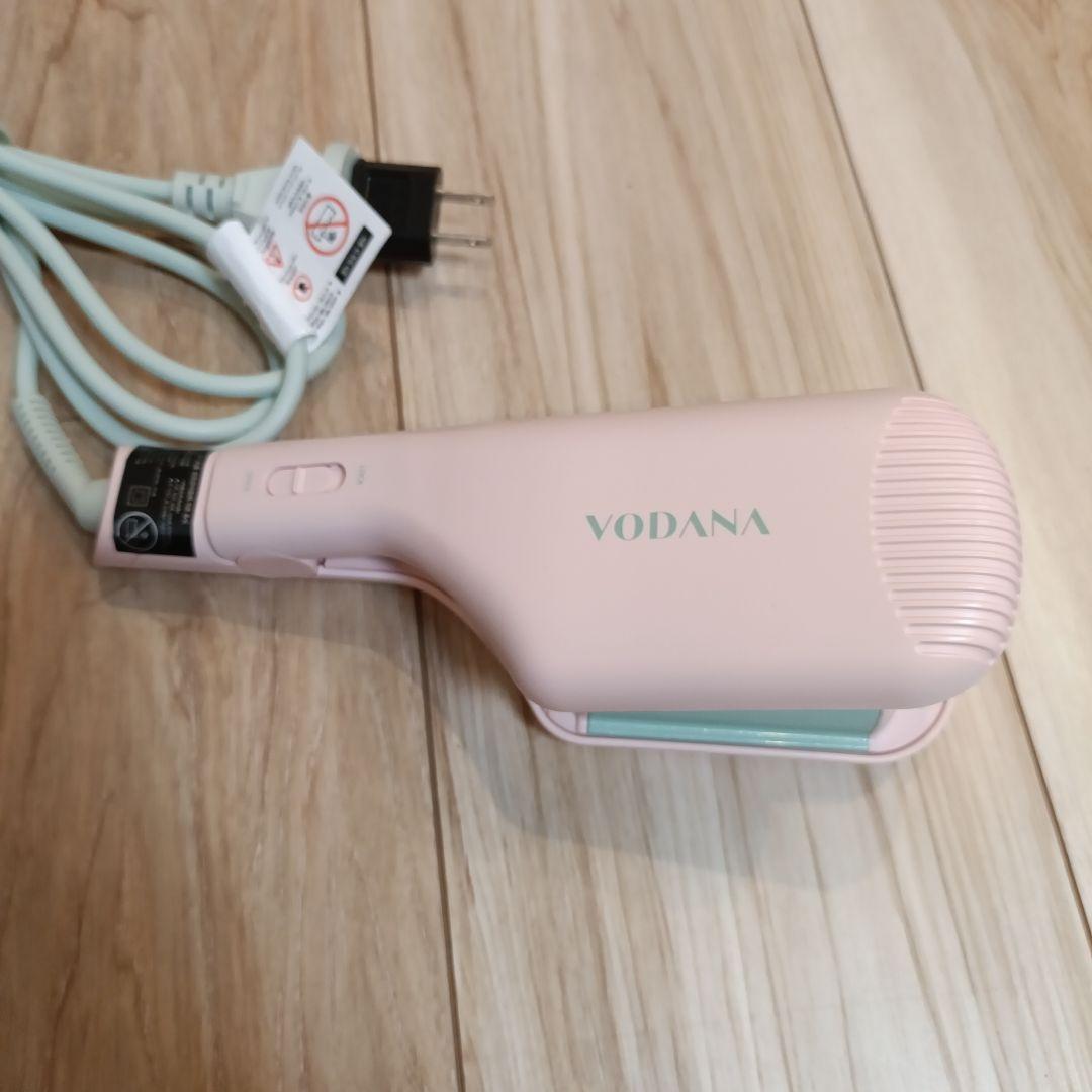 VODANA ウェーブアイロン ピンク