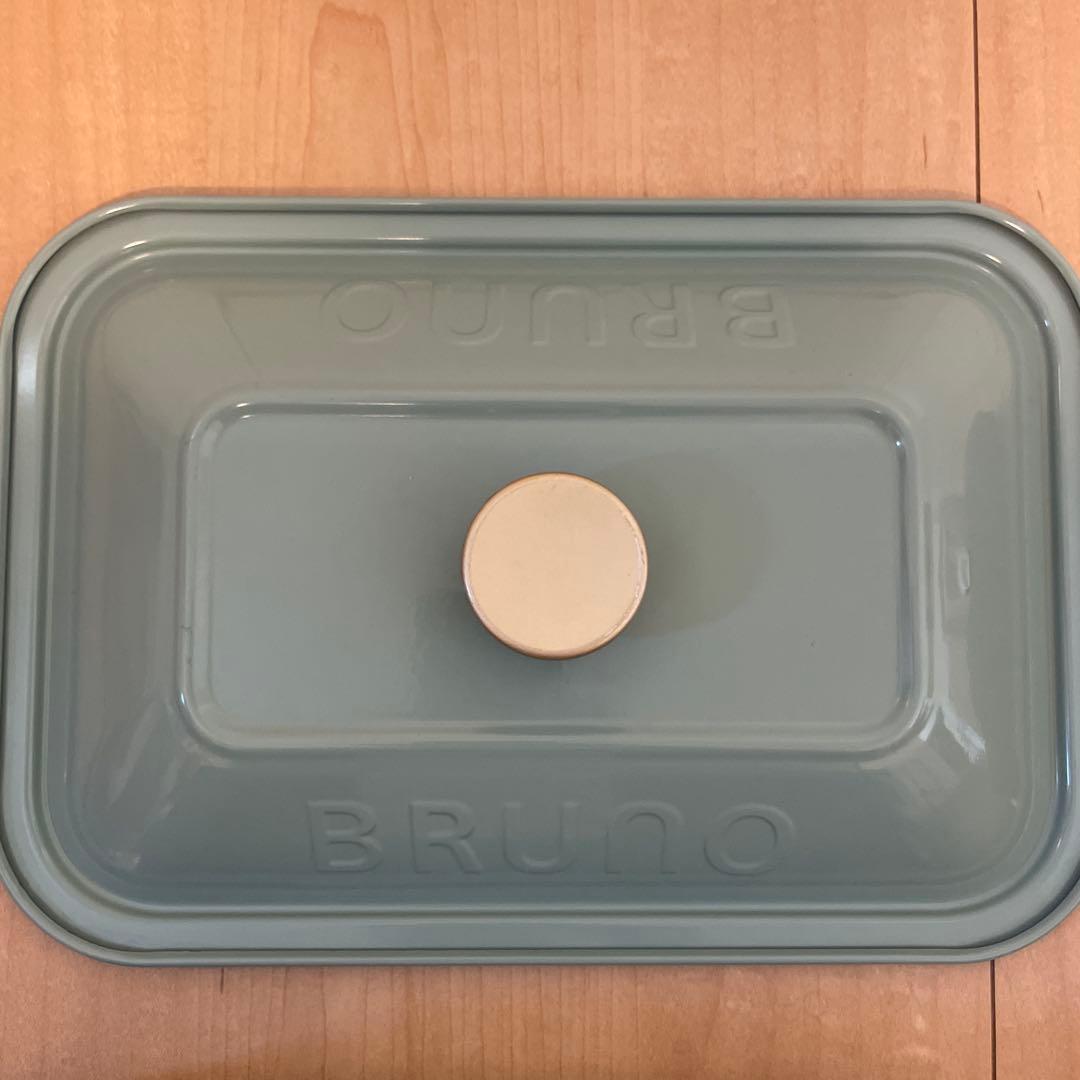 ハ*ル様 【BRUNO】 ホットプレート グリーン 深鍋付き