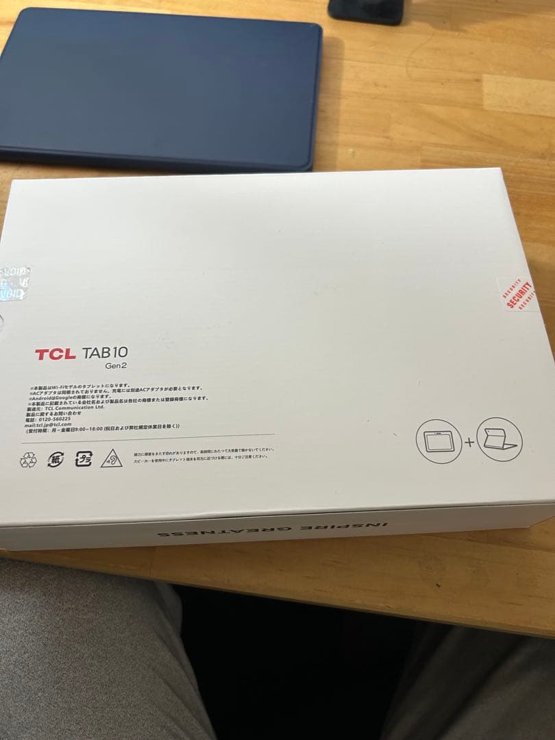 TCL TAB 10 Gen 2 タブレット 本体ケース付き
