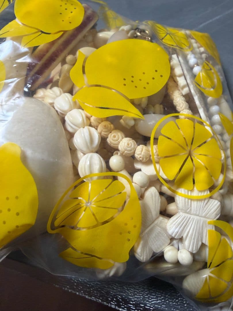 鯨歯調 アクセサリー　天然素材