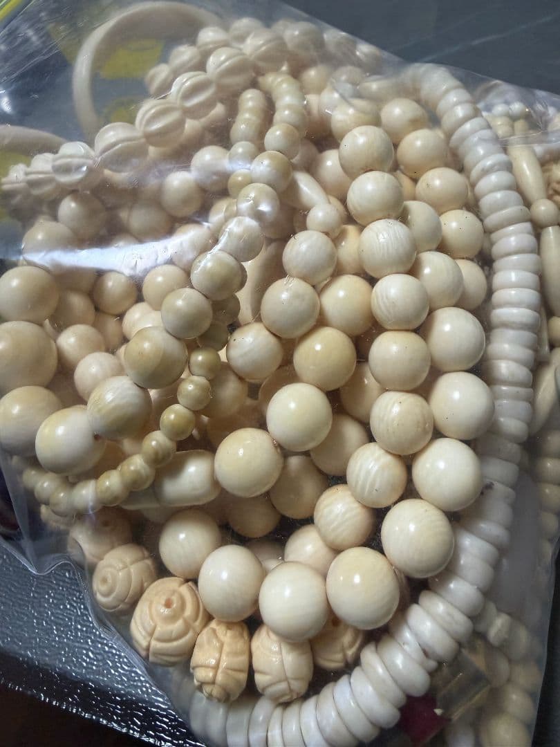 鯨歯調 アクセサリー　天然素材