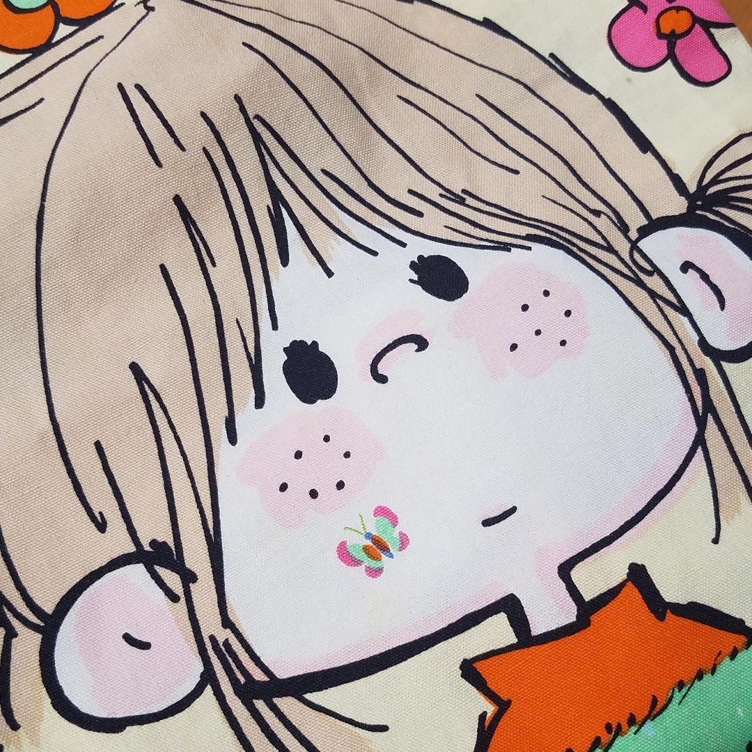 レトロ　エプロン　亜土ちゃん　水森亜土