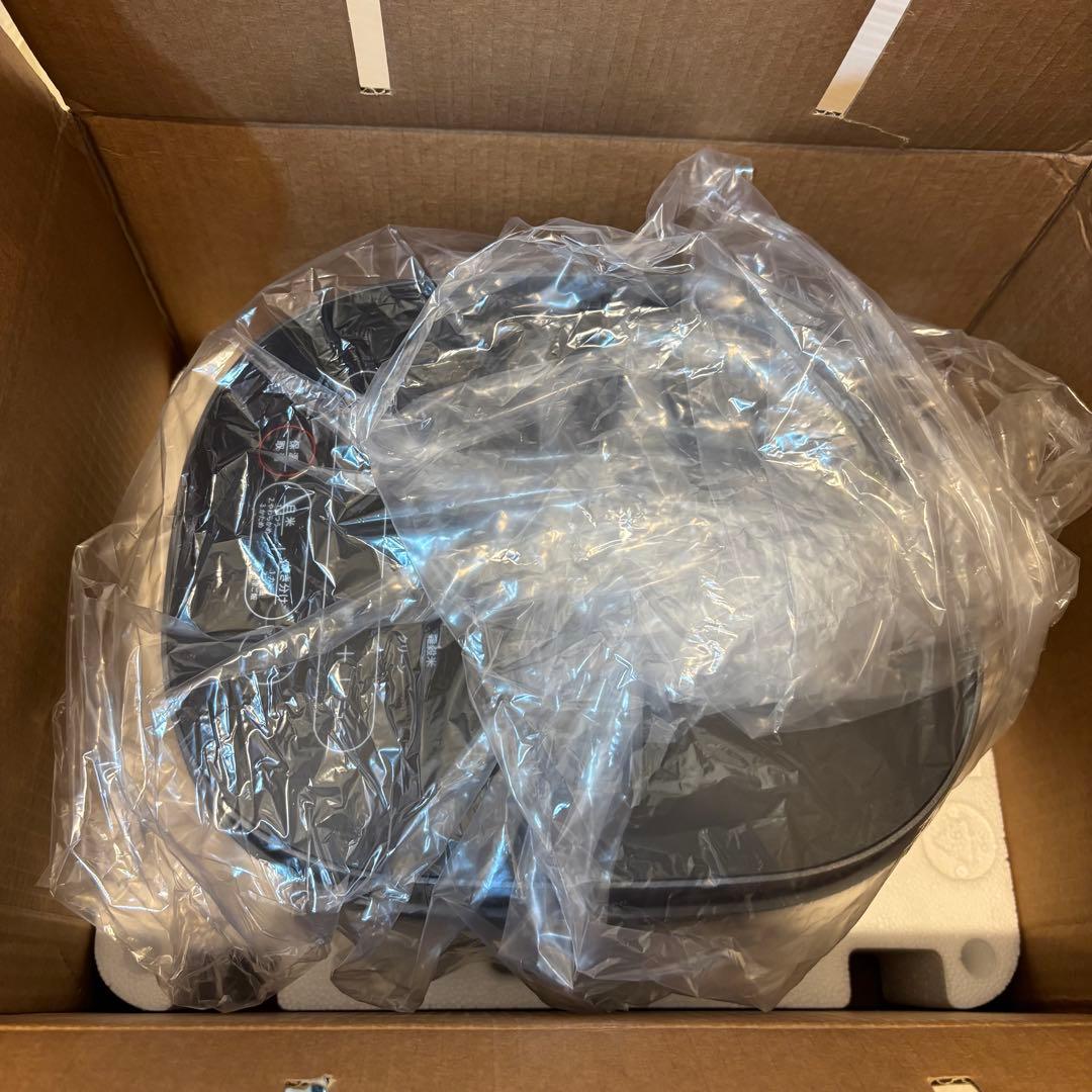 山善　マイコンジャー炊飯器　ブラック　5.5合炊き