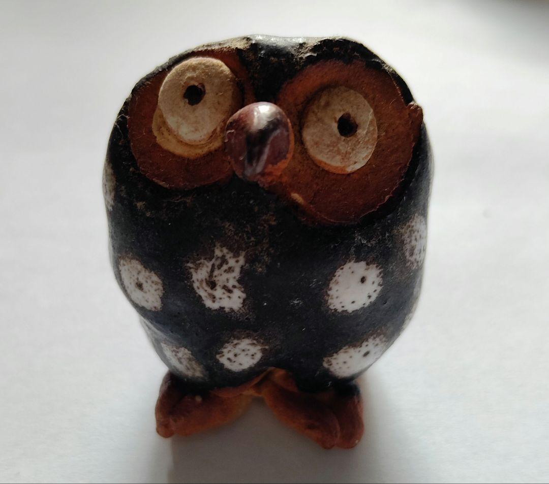 ささきようこ作/陶人形 ふくろう