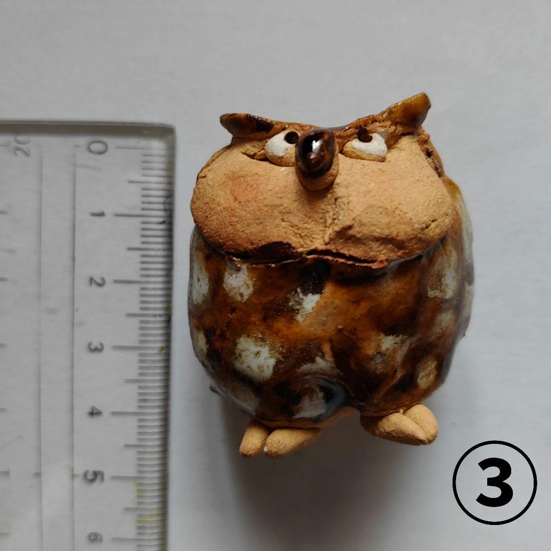 ささきようこ作/陶人形 ふくろう