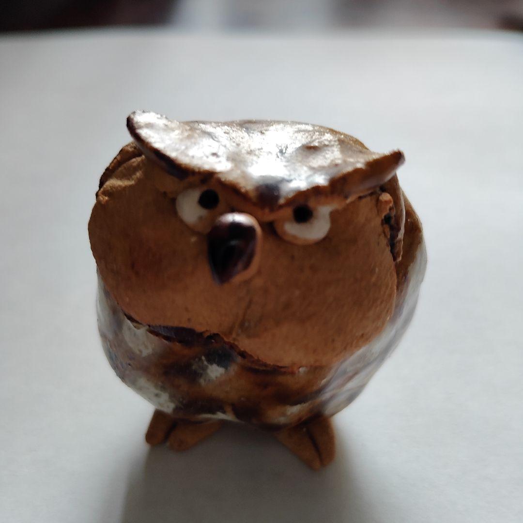 ささきようこ作/陶人形 ふくろう