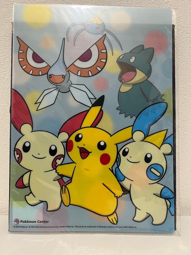 ⭐︎2004年当時モノ！⭐︎ポケモンセンター クリアファイルA4サイズ