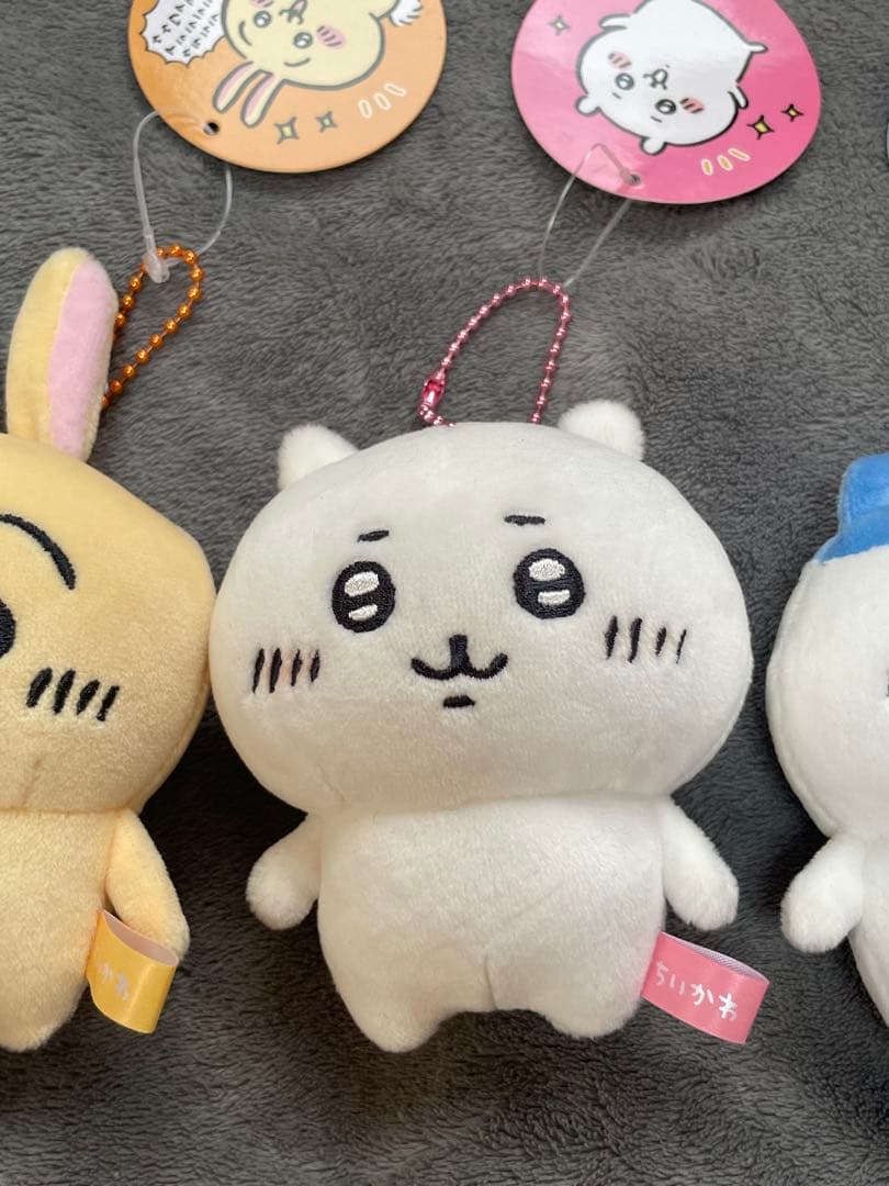 初期/ ちいかわ ぷちミニマスコット ハチワレ ちいかわ うさぎ 3点セット