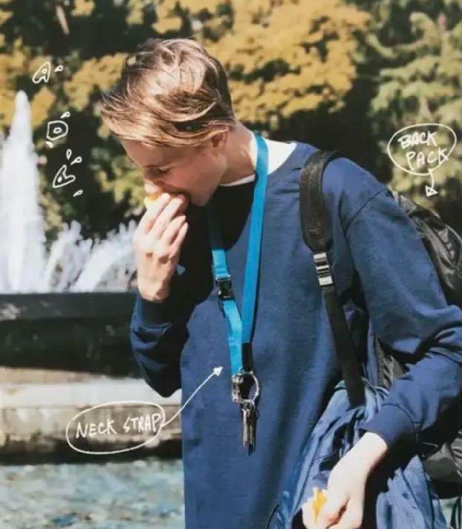 PRADA ブラックナイロン ストラップ