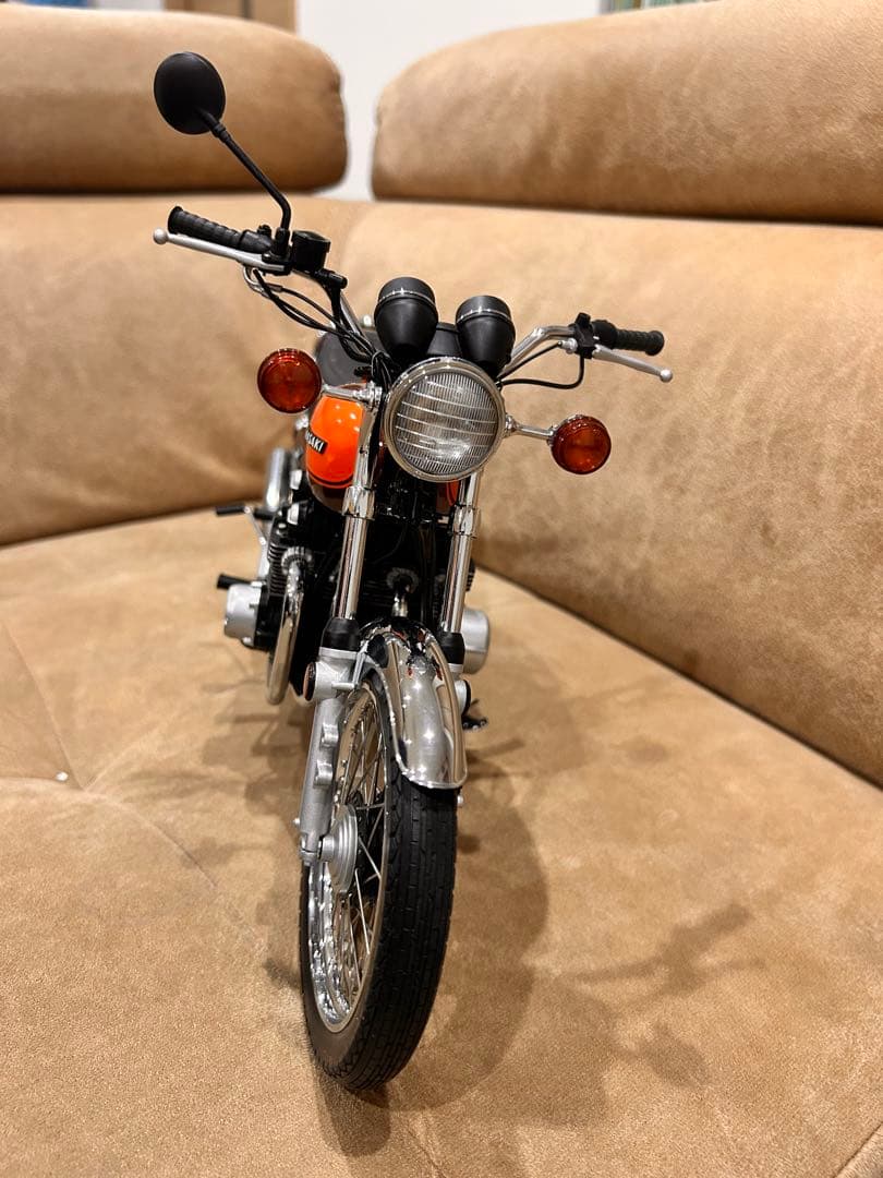 ミニチャンプ カワサキ Z1 火の玉 1/6 激レア ダイキャストバイク 旧車