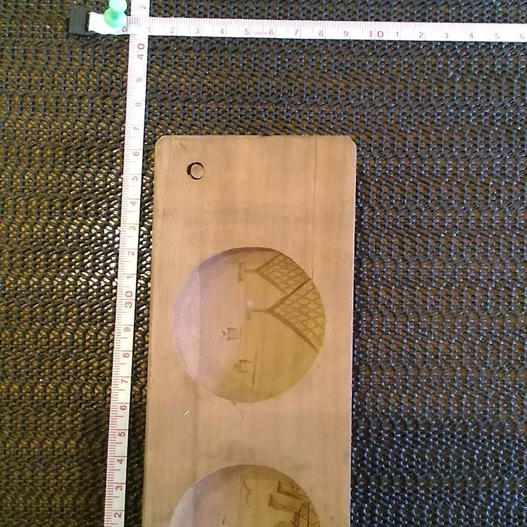 #日本伝統和菓子木彫木型です。興味のある方にお薦めです。