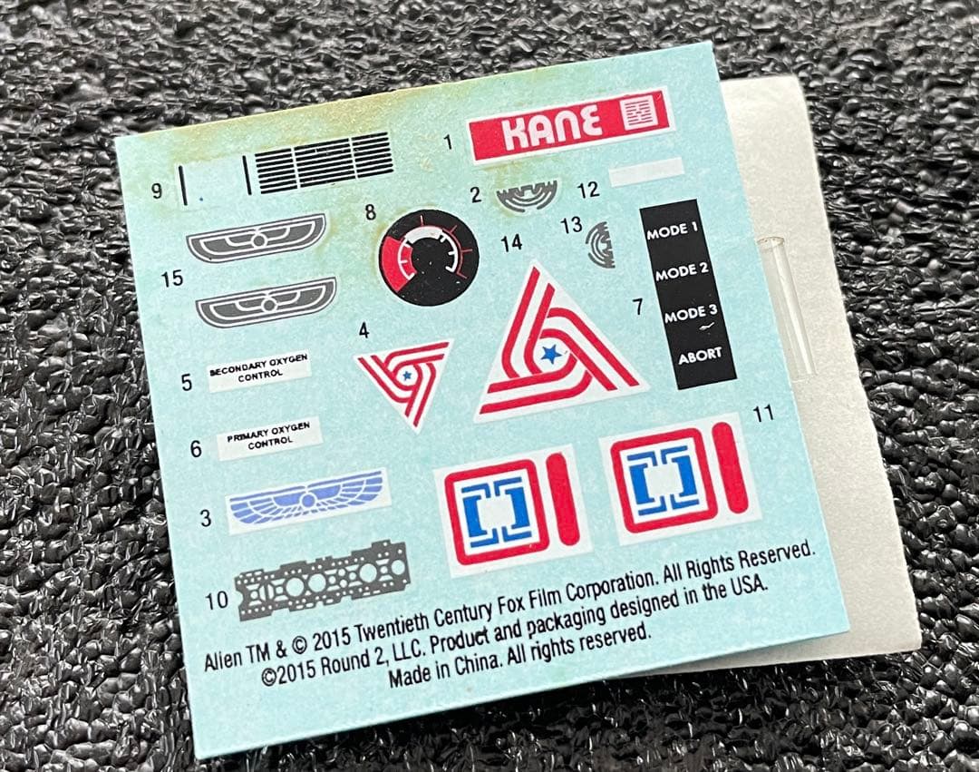 超希少　ポーラライツ エイリアン ノストロモ号副長ケイン レジンキット