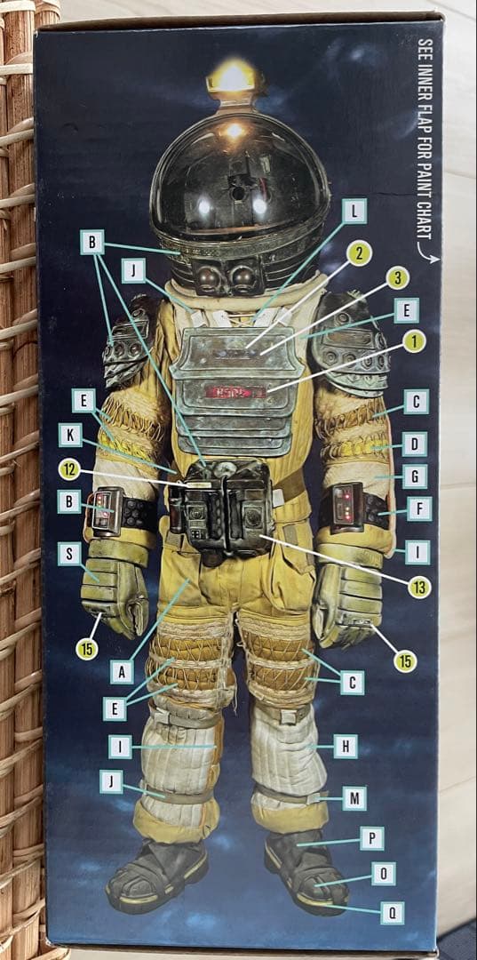 超希少　ポーラライツ エイリアン ノストロモ号副長ケイン レジンキット