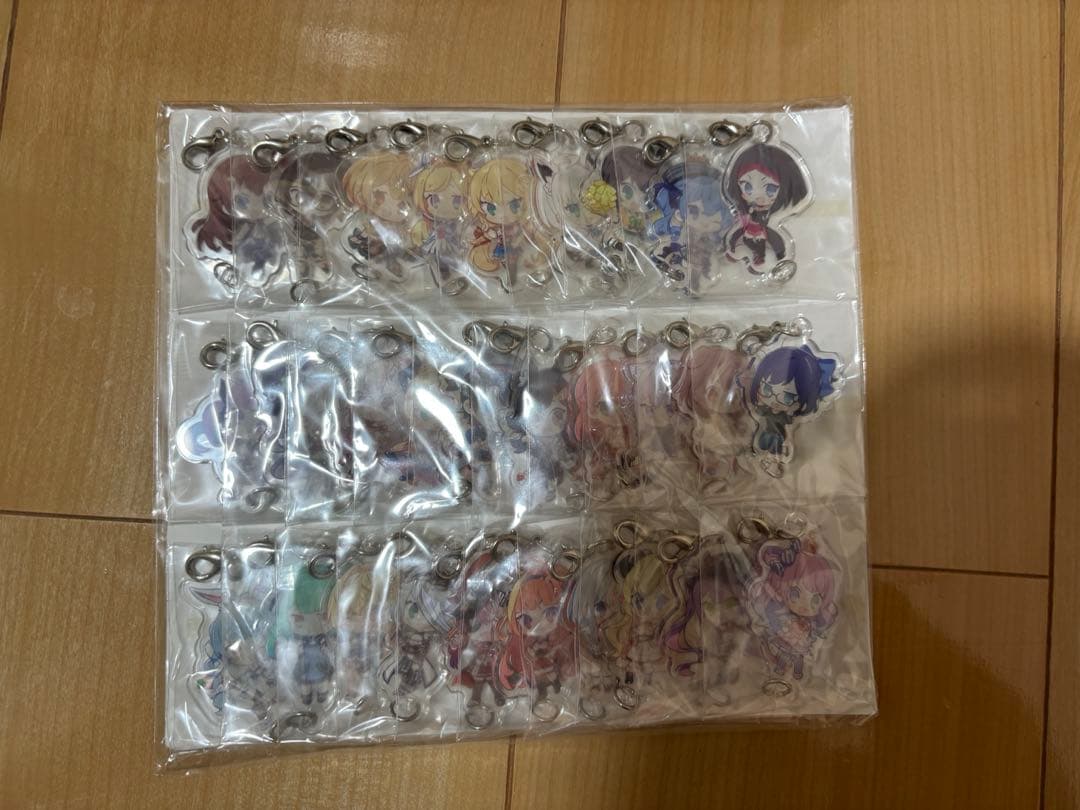 ホロライブ 全員連結アクリルキーホルダー + バック hololive