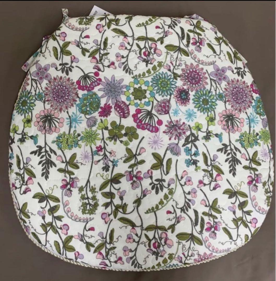 ダイニングシートクッション　4枚セット　ボタニカルフラワー