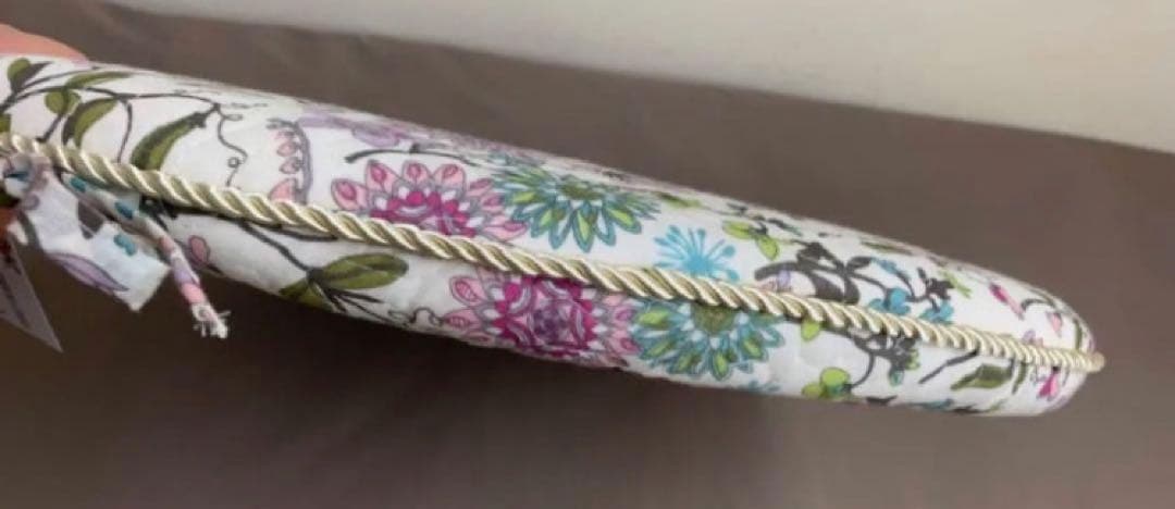 ダイニングシートクッション　4枚セット　ボタニカルフラワー