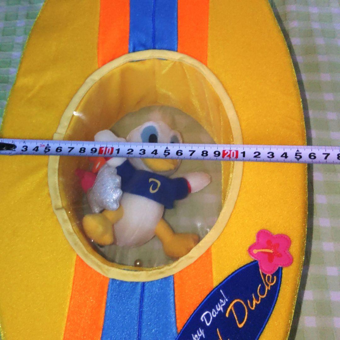 Disney　ドナルドダック　サーフボード　ぬいぐるみ　５５cm　サーフィン