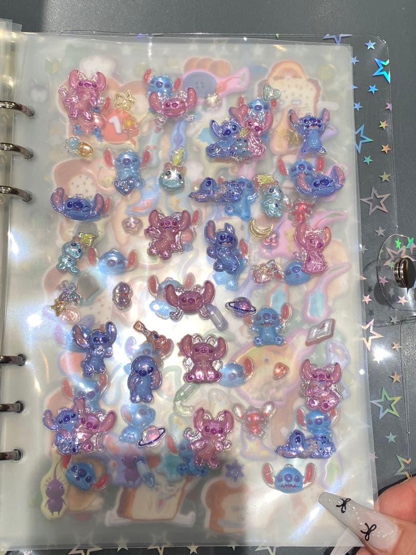 シール帳 完成品 A5 サンリオ ちいかわ しずくちゃん ボンボンドロップシール