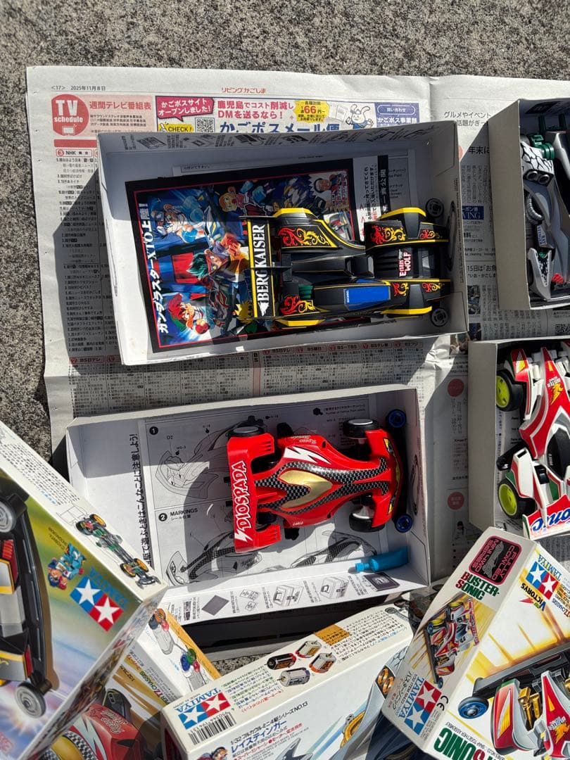 爆走兄弟レッツ&ゴー　ミニ四駆　１８台セット