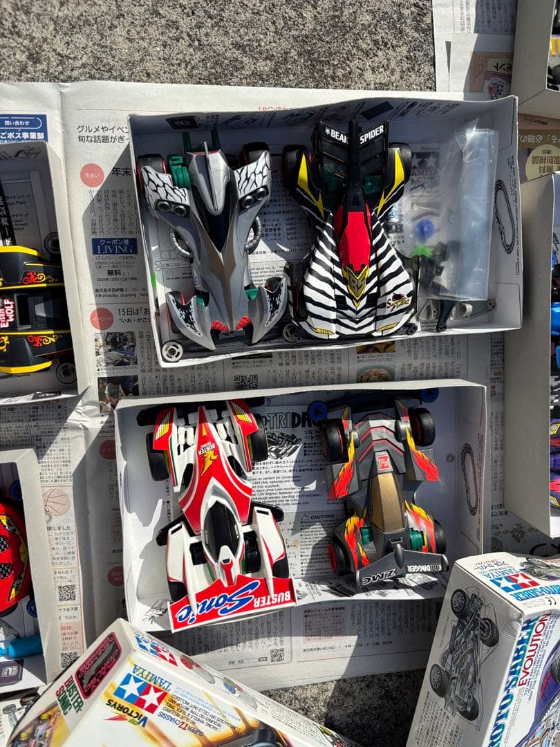 爆走兄弟レッツ&ゴー　ミニ四駆　１８台セット