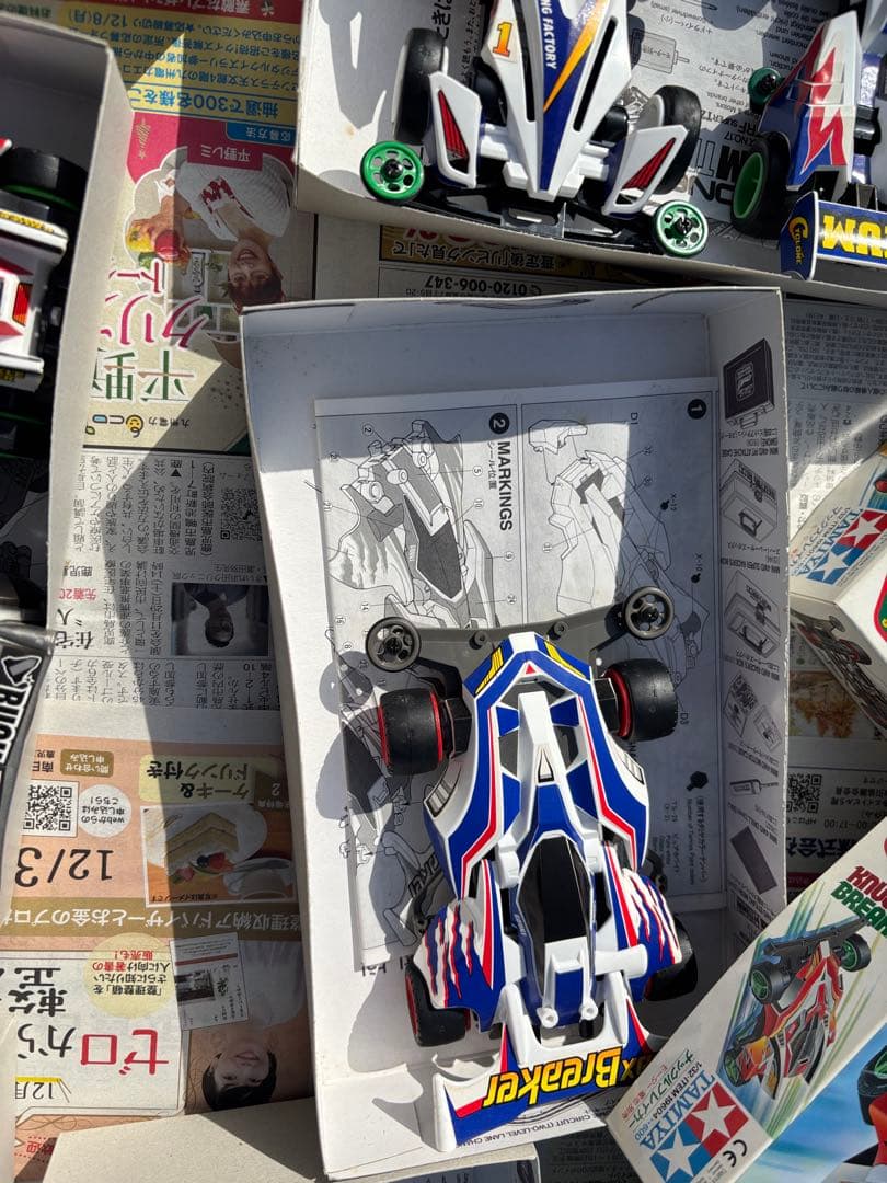 爆走兄弟レッツ&ゴー　ミニ四駆　１８台セット