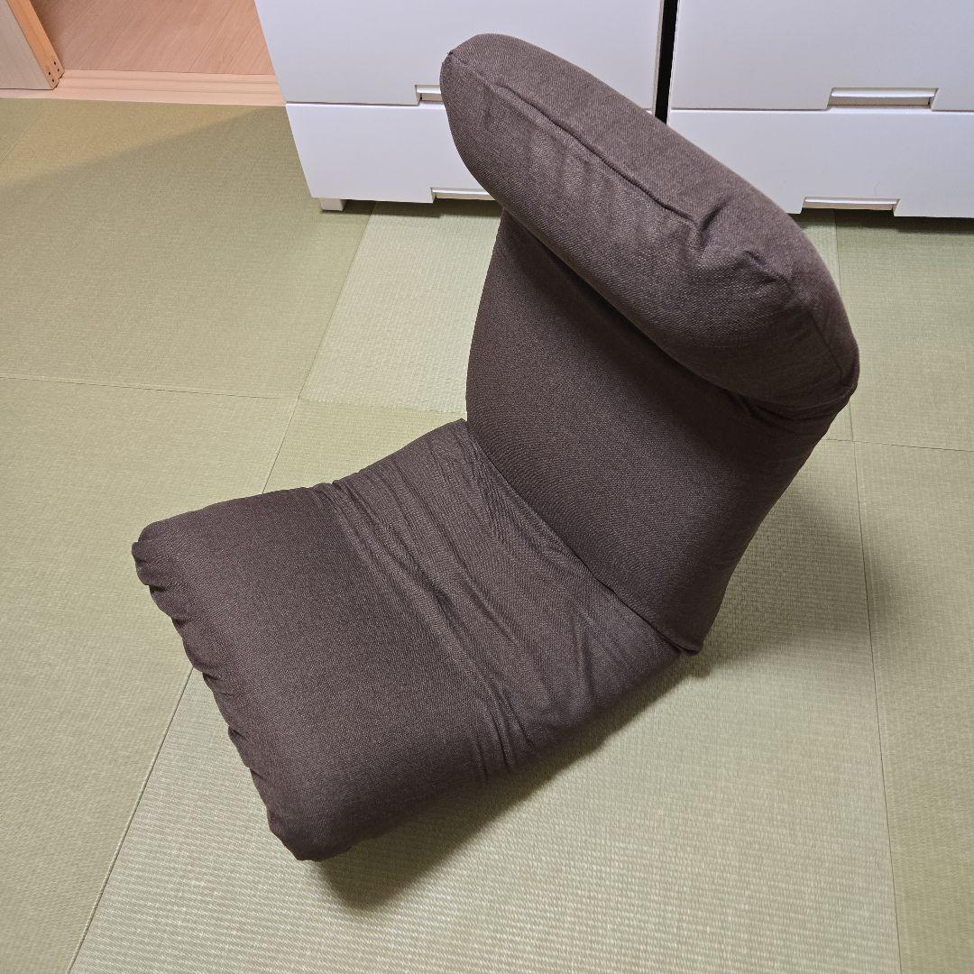 座椅子ヤマザキ　ヘッドカバー付き 産学連携 リラックス座椅子5ーM スタンダード