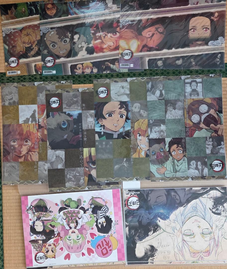 鬼滅　ufotable カフェ ダイニング ランチョンマット ケース　まとめ売り