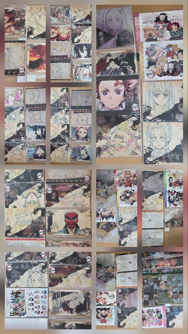 鬼滅　ufotable カフェ ダイニング ランチョンマット ケース　まとめ売り