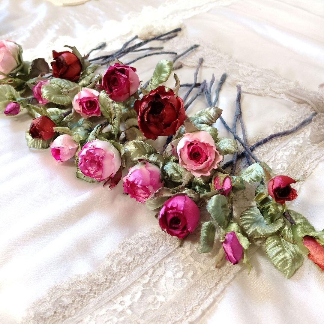 布花作品♡薔薇♡花束