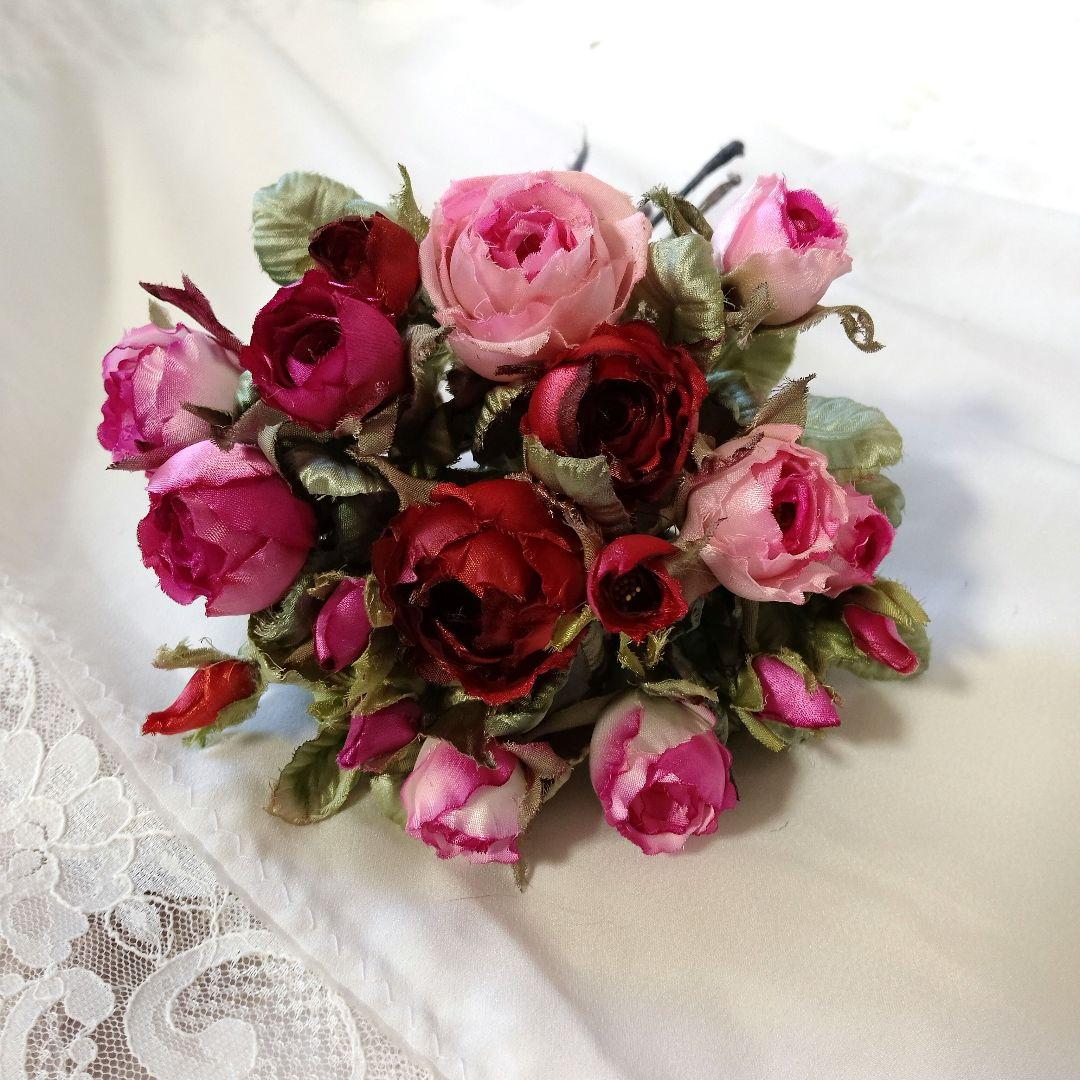 布花作品♡薔薇♡花束