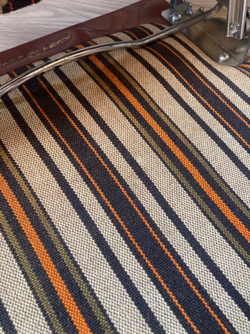 【期間限定値下げ中】昭和レトロ折り畳み座椅子　2脚セット　コンパクト　ビンテージ