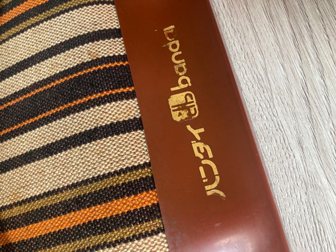 【期間限定値下げ中】昭和レトロ折り畳み座椅子　2脚セット　コンパクト　ビンテージ