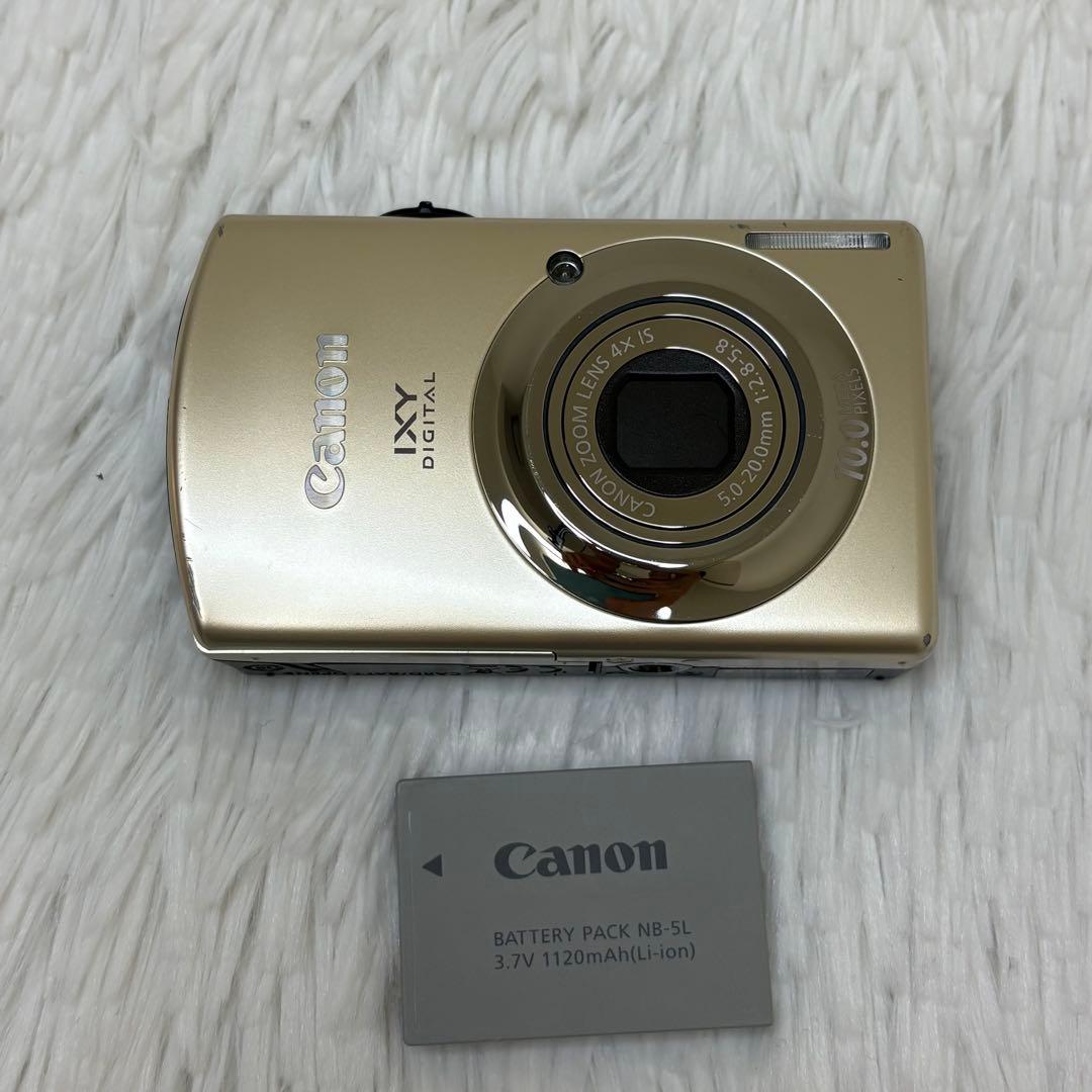 Canon カメラ　IXY 920IS PC1308 ゴールド コンデジ　動作品