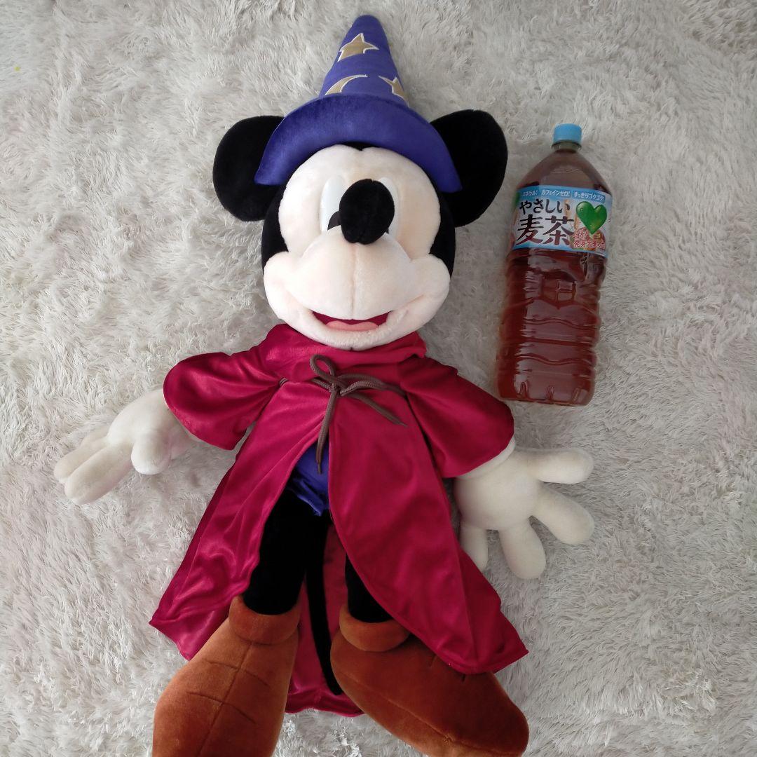 希少　匿名配送　ミッキー　ファンタジア　魔法使い　ビッグ　ぬいぐるみ