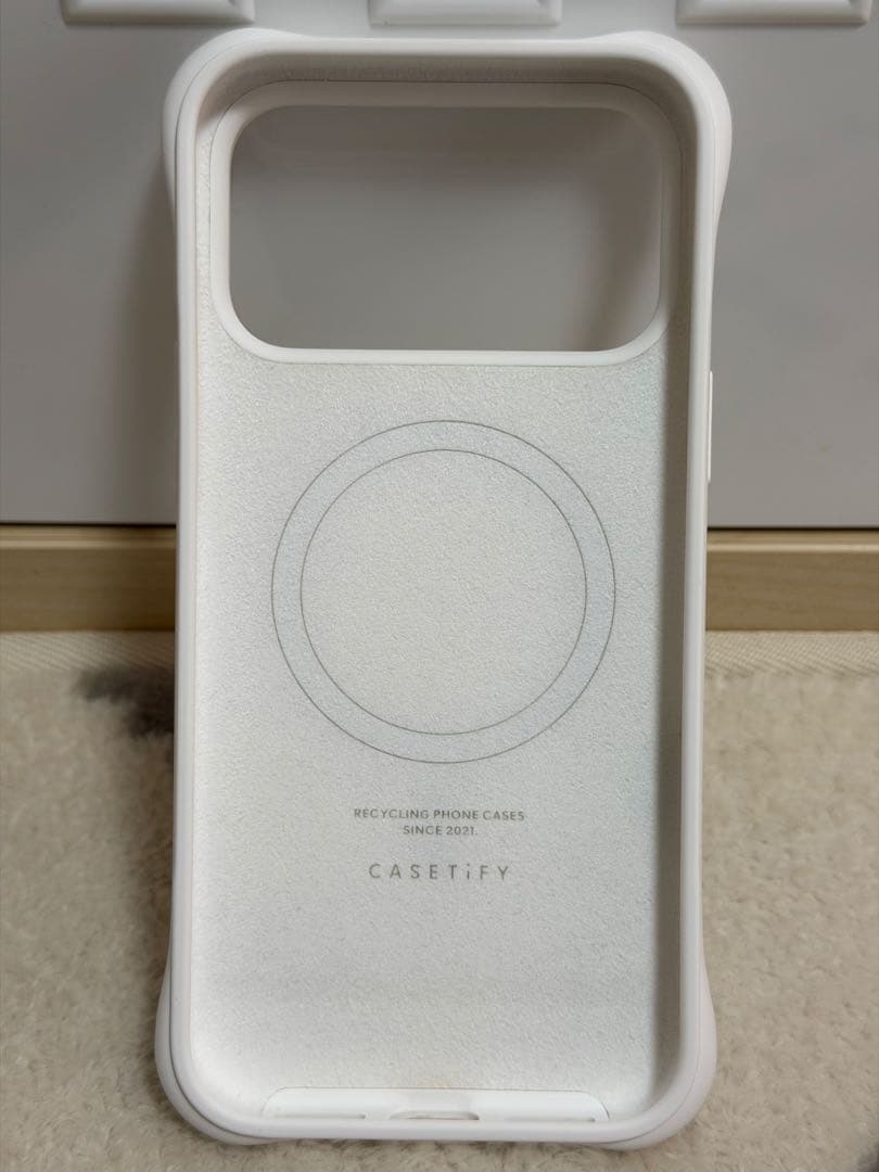 CASETiFY ウェーブ iPhone 17 Pro Max ケース ホワイト