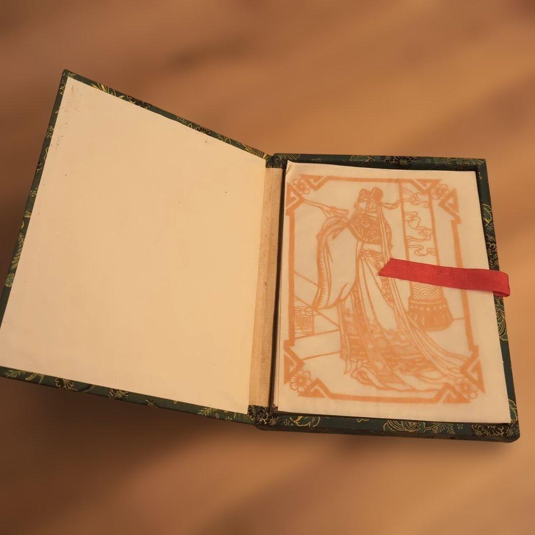 中国民間刻紙 三国志 切絵 50枚セット ヴィンテージ 工芸品