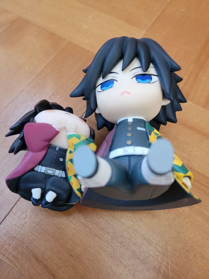 鬼滅の刃　冨岡義勇　ぽてっとフィギュア　おひるねこ