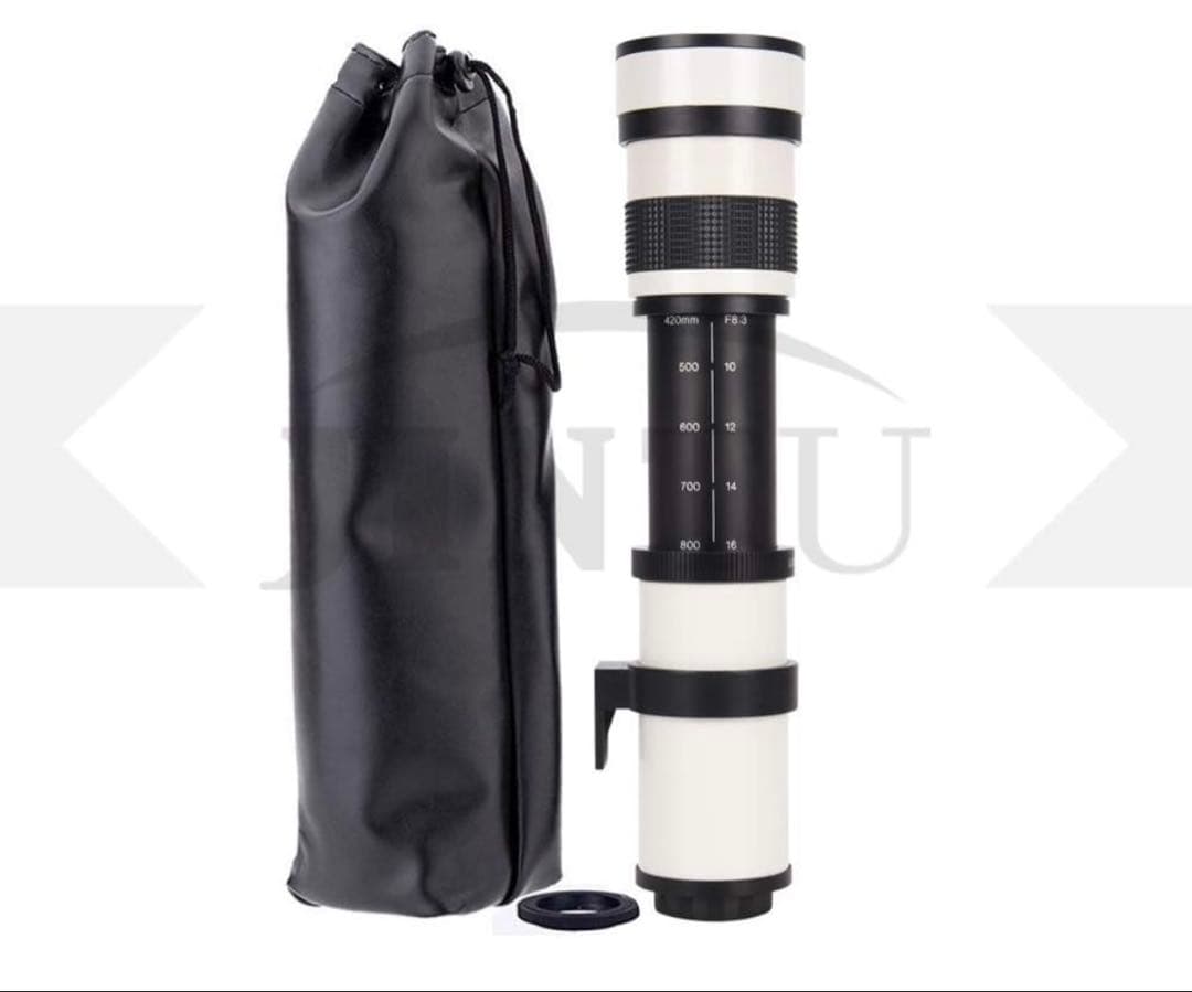 JINTU 420-1600mm f / 8.3 HD望遠レンズ+ 2倍レンズ
