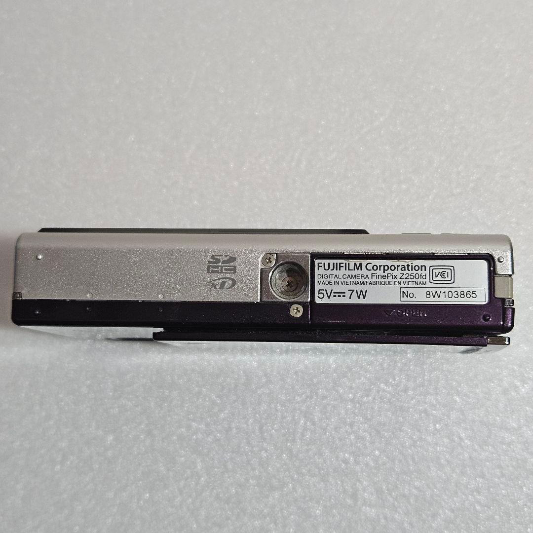 FUJIFILM FinePix Z250fd パープル 動作確認済