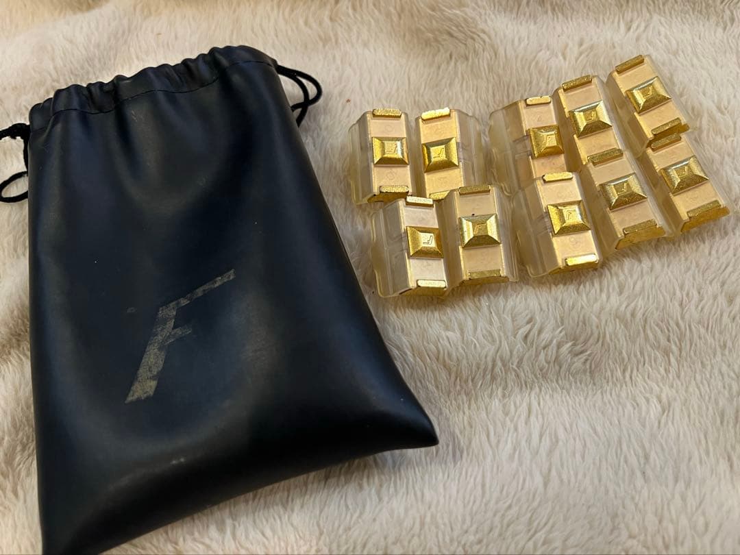 finger weights フィンガーウェイト　クリアゴールド　稀少　生産終了