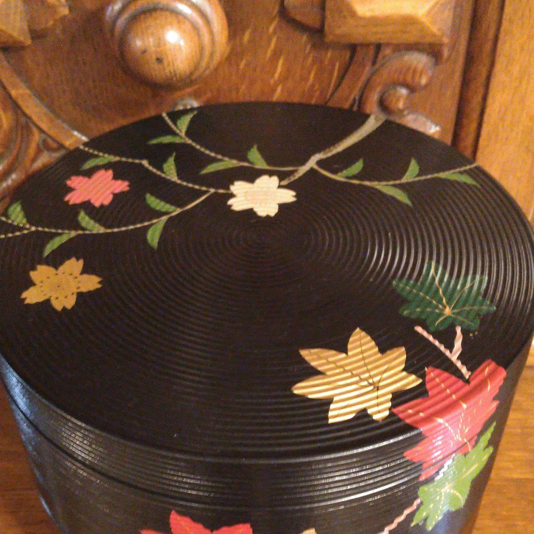 祖雅堂♥️漆塗り♥️漆工芸♥️漆　重箱♥️おせち♥️行楽♥️紅葉♥️丸　重箱♥️